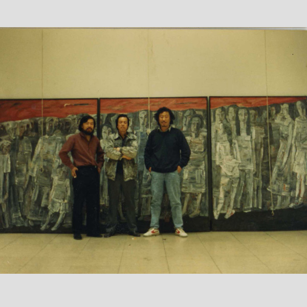 1989年8人油画展2